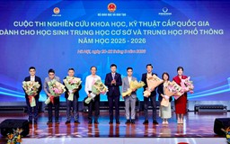 145 dự án đoạt giải thi khoa học, kỹ thuật cấp quốc gia