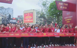 Hơn 17.000 người tham gia Ngày chạy Olympic 2026 vì sức khỏe toàn dân