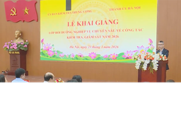 Nâng cao năng lực, hiệu quả công tác kiểm tra, giám sát