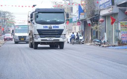 Đường tỉnh lộ 429A đang được gấp rút hoàn thiện
