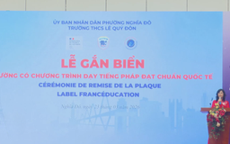 Chuẩn hóa giảng dạy tiếng Pháp tại Trường THCS Lê Quý Đôn