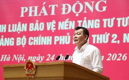 Đảng bộ Chính phủ phát động 'Cuộc thi chính luận về bảo vệ nền tảng tư tưởng của Đảng lần thứ 2'