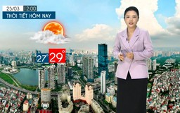 Dự báo thời tiết tối | 25/03/2026
