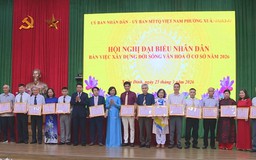 Phường Xuân Đỉnh nâng cao chất lượng xây dựng đời sống văn hóa ở cơ sở
