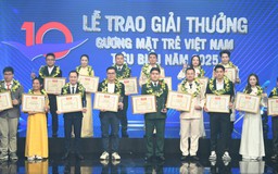 Lễ trao Giải thưởng Gương mặt trẻ Việt Nam tiêu biểu năm 2025