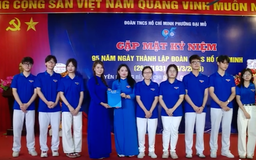 Phường Đại Mỗ tuyên dương đoàn viên xuất sắc