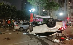 Thông tin vụ tai nạn liên hoàn trên đường Trung Kính
