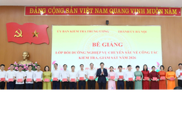 279 học viên hoàn thành bồi dưỡng nghiệp vụ kiểm tra, giám sát