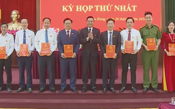 Ứng dụng công nghệ tại kỳ họp thứ nhất HĐND xã Tam Hưng