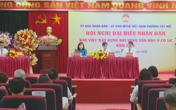 Phát huy mô hình xây dựng đời sống văn hóa cơ sở