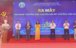 Ra mắt mô hình trường học chuyển đổi số