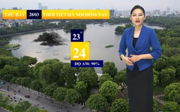 Dự báo thời tiết sáng | 28/03/2026