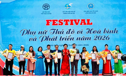 Festival ‘Phụ nữ Thủ đô vì hòa bình, phát triển’ năm 2026
