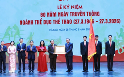 Tổng Bí thư chỉ đạo 8 nhiệm vụ phát triển thể dục, thể thao
