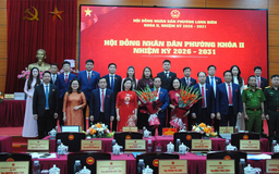 Phường Long Biên bầu các chức danh lãnh đạo HĐND, UBND