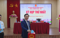 Phường Hồng Hà bầu các chức danh chủ chốt nhiệm kỳ mới