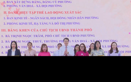 Phường Cửa Nam nhận nhận danh hiệu khen thưởng phong trào thi đua 2025
