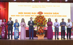 Phường Cầu Giấy nâng cao chất lượng đời sống văn hóa ở cơ sở
