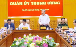 Tổng Bí thư Tô Lâm chủ trì hội nghị Quân ủy Trung ương