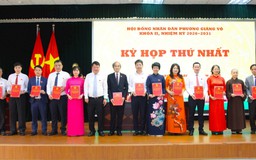 Phường Giảng Võ kiện toàn bộ máy nhiệm kỳ 2026-2031