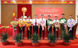 Xã Chương Dương kiện toàn bộ máy nhiệm kỳ 2026-2031