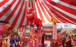 Đình làng Khương Thượng tưng bừng mùa lễ hội