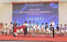 Sôi động ngày hội AI, STEM, Robotics tại Trường Tiểu học Trung Yên