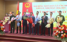Xã Ứng Hòa kiện toàn bộ máy, hoàn tất nhân sự nhiệm kỳ mới