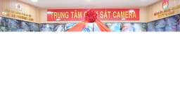 Phường Láng ra mắt Trung tâm camera giám sát