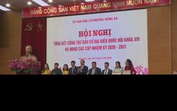 Phường Đống Đa tổng kết công tác bầu cử với nhiều kết quả xuất sắc