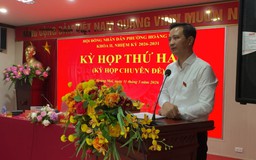 Kỳ họp thứ 2 HĐND phường Hoàng Mai khóa II