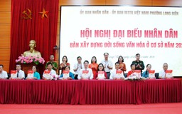 Phường Long Biên phát huy dân chủ, tháo gỡ 'điểm nghẽn' đô thị