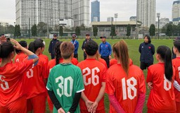 Đội tuyển U20 nữ Việt Nam nâng cao cường độ tập luyện
