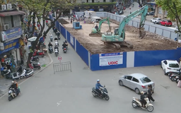 Hai hầm ngầm chống ngập phấn đấu xong trước 30/4