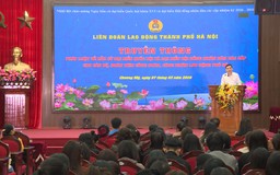 Tuyên truyền về bầu cử trong công nhân lao động Thủ đô