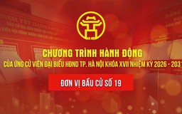 Chương trình hành động của ứng cử viên đại biểu HĐND TP. Hà Nội khóa XVII - Đơn vị bầu cử số 19