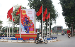 Hà Nội rực rỡ trước ngày hội non sông