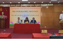 Phường Đại Mỗ xây dựng địa phương ‘Sáng – Xanh – Thông minh – Hạnh phúc’