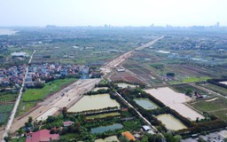 Đường Tây Thăng Long vướng nhiều vị trí mặt bằng trọng điểm
