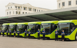 Hà Nội đưa vào vận hành thêm 10 tuyến xe buýt điện