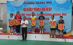 Giải thể thao dành cho học sinh tiểu học và THCS Hoàng Mai