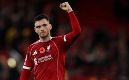 Hậu vệ Andy Robertson rời Liverpool sau 9 năm