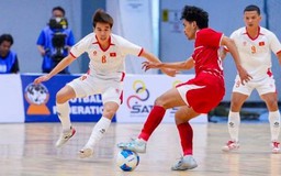 Đội tuyển futsal Việt Nam thua sát nút Indonesia