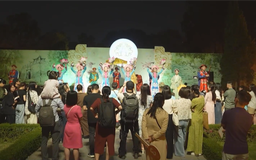 Trải nghiệm tour đêm 'Giải mã Hoàng thành Thăng Long'