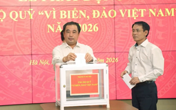 Cơ quan Thành ủy Hà Nội ủng hộ Quỹ 'Vì biển, đảo Việt Nam' năm 2026
