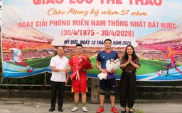 Mỹ Đức lan tỏa tinh thần đoàn kết lương - giáo qua hoạt động thể thao ý nghĩa