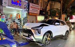 Làm rõ vụ nữ tài xế ô tô va chạm liên hoàn ở Hà Nội