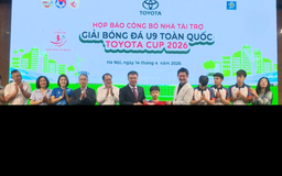 35 đội bóng tham dự giải U9 toàn quốc năm 2026