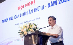 Gần 1,8 triệu đơn vị máu được tiếp nhận để cứu người bệnh