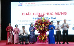 Kỷ niệm 20 năm thành lập Hội người khuyết tật thành phố Hà Nội